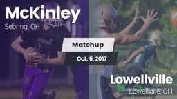 Matchup: McKinley vs. Lowellville  2017