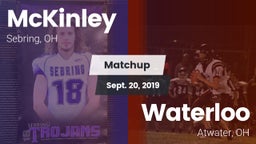 Matchup: McKinley vs. Waterloo  2019