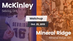 Matchup: McKinley vs. Mineral Ridge  2019