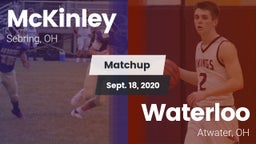 Matchup: McKinley vs. Waterloo  2020
