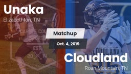 Matchup: Unaka vs. Cloudland  2019