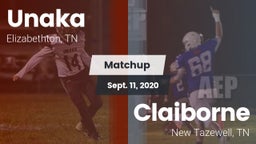 Matchup: Unaka vs. Claiborne  2020