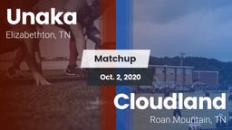 Matchup: Unaka vs. Cloudland  2020