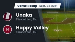 Recap: Unaka  vs. Happy Valley   2021
