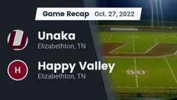 Recap: Unaka  vs. Happy Valley   2022