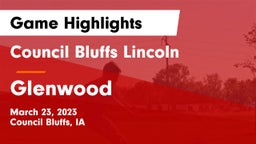 Council Bluffs Lincoln  vs Glenwood  Game Highlights - March 23, 2023