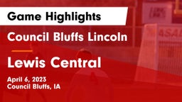 Council Bluffs Lincoln  vs Lewis Central  Game Highlights - April 6, 2023