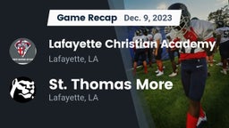 Recap: Lafayette Christian Academy  vs. St. Thomas More  2023