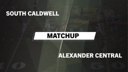 Matchup: South Caldwell vs. Alexander Central  2016