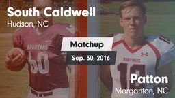 Matchup: South Caldwell vs. Patton  2016