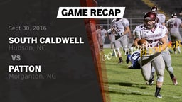 Recap: South Caldwell  vs. Patton  2016