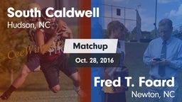Matchup: South Caldwell vs. Fred T. Foard  2016
