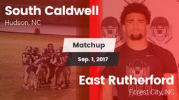 Matchup: South Caldwell vs. East Rutherford  2017