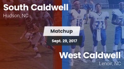 Matchup: South Caldwell vs. West Caldwell  2017