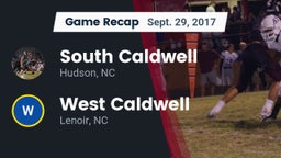 Recap: South Caldwell  vs. West Caldwell  2017