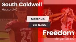 Matchup: South Caldwell vs. Freedom  2017