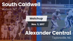 Matchup: South Caldwell vs. Alexander Central  2017