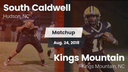Matchup: South Caldwell vs. Kings Mountain  2018