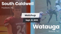Matchup: South Caldwell vs. Watauga  2018