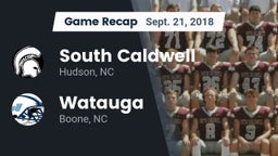 Recap: South Caldwell  vs. Watauga  2018