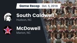 Recap: South Caldwell  vs. McDowell   2018