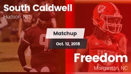 Matchup: South Caldwell vs. Freedom  2018