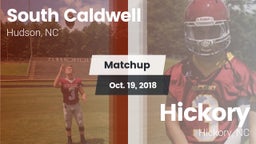 Matchup: South Caldwell vs. Hickory  2018