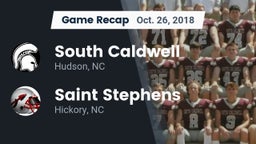 Recap: South Caldwell  vs. Saint Stephens  2018