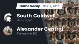 Recap: South Caldwell  vs. Alexander Central  2018