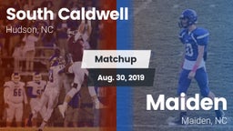 Matchup: South Caldwell vs. Maiden  2019