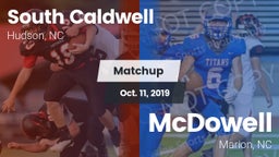 Matchup: South Caldwell vs. McDowell   2019