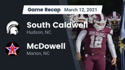 Recap: South Caldwell  vs. McDowell   2021