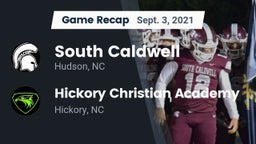 Recap: South Caldwell  vs. Hickory Christian Academy 2021