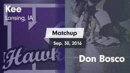 Matchup: Kee vs. Don Bosco 2016