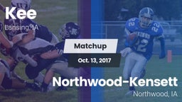 Matchup: Kee vs. Northwood-Kensett  2016