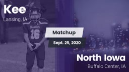 Matchup: Kee vs. North Iowa  2020