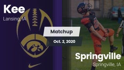 Matchup: Kee vs. Springville  2020