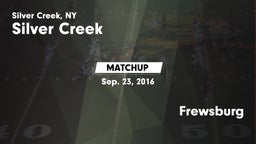 Matchup: Silver Creek vs. Frewsburg 2016