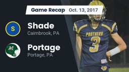 Recap: Shade  vs. Portage  2017
