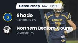 Recap: Shade  vs. Northern Bedford County  2017