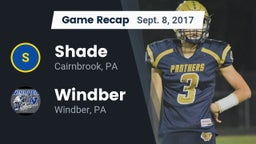 Recap: Shade  vs. Windber  2017