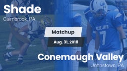 Matchup: Shade vs. Conemaugh Valley  2018