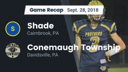 Recap: Shade  vs. Conemaugh Township  2018