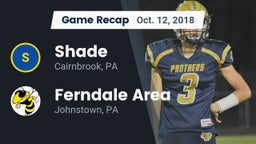 Recap: Shade  vs. Ferndale  Area  2018