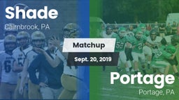 Matchup: Shade vs. Portage  2019