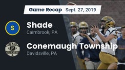 Recap: Shade  vs. Conemaugh Township  2019