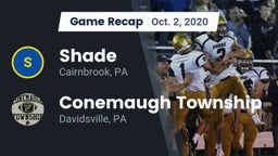 Recap: Shade  vs. Conemaugh Township  2020