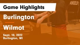 Burlington  vs Wilmot  Game Highlights - Sept. 10, 2022