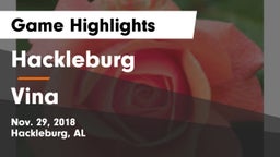 Hackleburg  vs Vina  Game Highlights - Nov. 29, 2018