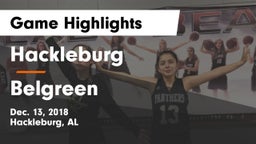 Hackleburg  vs Belgreen  Game Highlights - Dec. 13, 2018